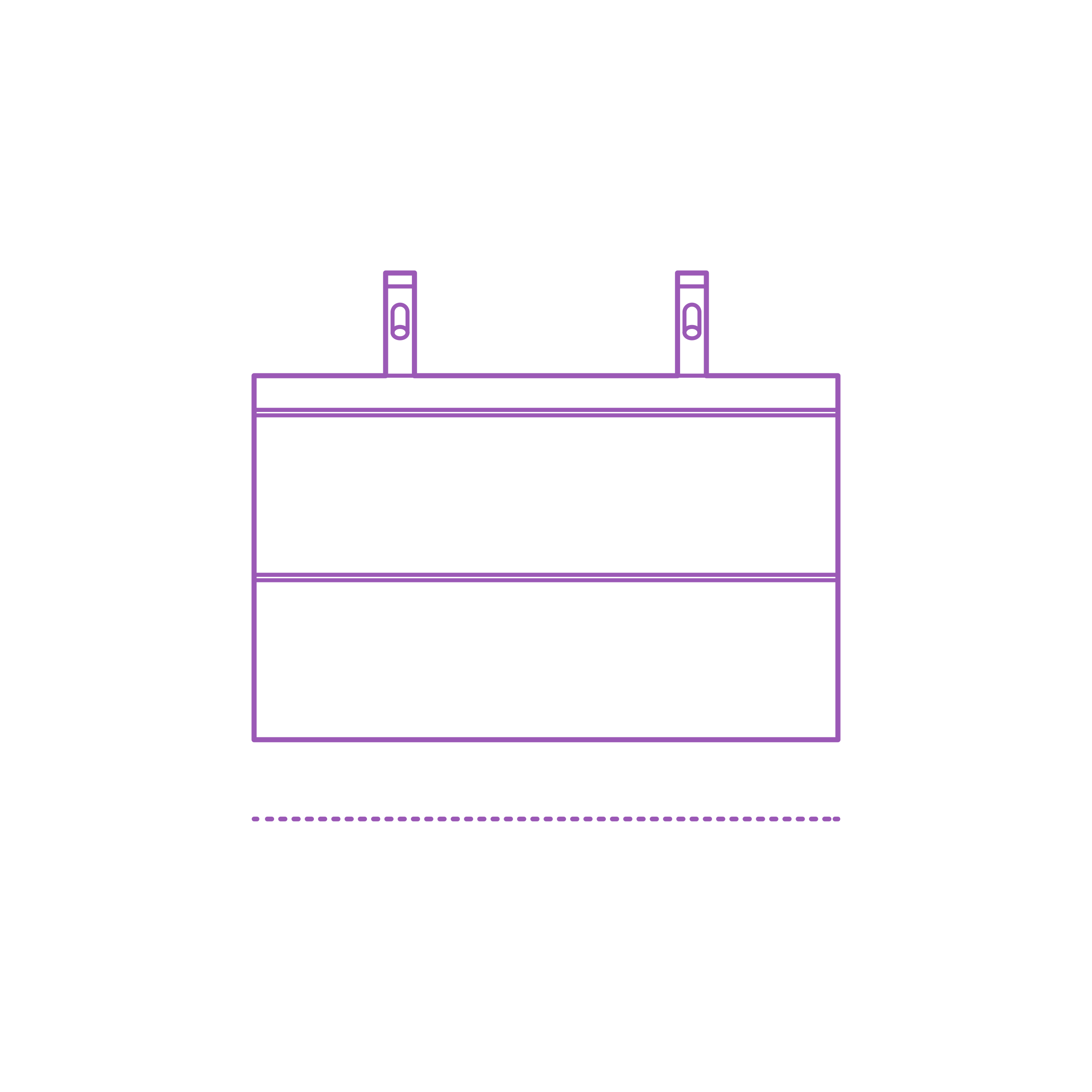 Fixtures Bathroom Vanity Ikea Godmorgon Odensvik Double Vanity 2 Drawers Line Outline Icon Svg Set Free Vectors